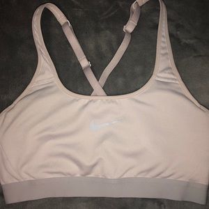 White Nike sports bra!